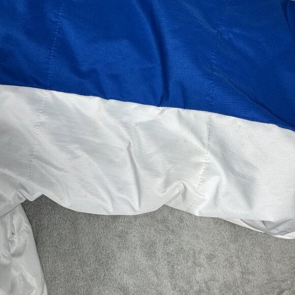 Majestic Jordan Royal Blue White Fleece Lined Zip Jacket Men’s Large - Picture 3 of 13